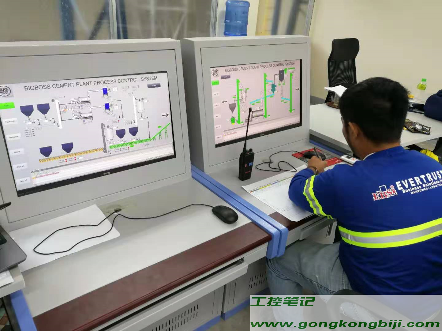 【项目案例】菲律宾某水泥厂控制系统